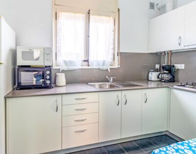 GRIFEU 14 – Apartamento con terraza y jardín